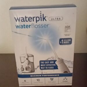 Waterpik Countertop Water Flosser - White/Blue Accents